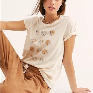 Mate the Label Moon Phases Crew-Neck Tee